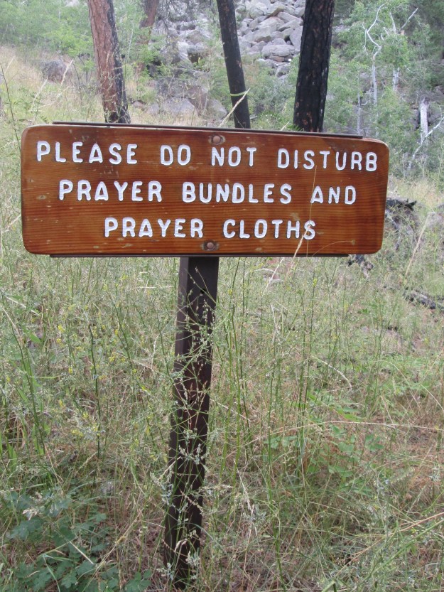 Devil's Tower Sign II Cropped